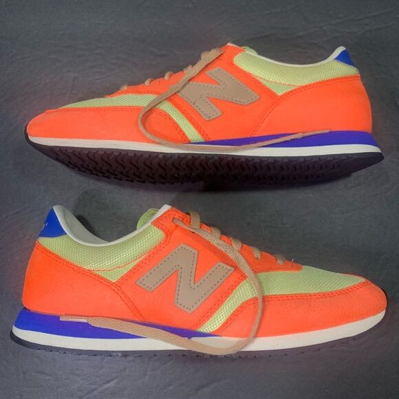 New Balance 620 V1 Womens Orange Blue Running Walking Sneakers Shoe Size 9 - Picture 3 of 9